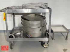 Assorted S/S Duct, S/S Cart and S/S Stand: 20