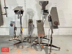 S/S Dedusters: Mounted on Stands - Rigging Fee: $500
