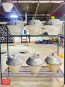 Overhead Light Housings with Speed Rack - Rigging Fee: $350