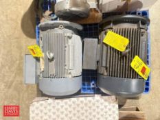 Sew-Eurodrive 20 HP 1,760 RPM and Other 20 HP 1,755 RPM Motors - Rigging Fee: $350