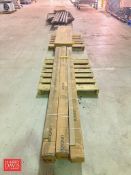 (3) NEW Levolor Venetian Big Blinds: 8’ Length, Safco Table Base, Model: 2049BL, Section Racking: 8’