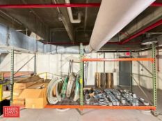 Assorted Duct Fittings, Assorted Hosing and (2) Sections Pallet Racking: 8' x 8' - Rigging Fee: $750