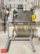 Accu-Seal Portable S/S Induction Sealer, Model: HDMP3-532S0, S/N: 51439 with Touch Screen HMI - Rigg