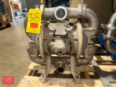 Sandpiper S/S Diaphragm Pump - Rigging Fee: $150