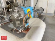 Waukesha Cherry-Burrell Positive Displacement Pump, Model: 045U2, S/N: 44100407 with Baldor 2 HP 1,7