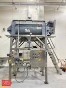 American Process Systems S/S Ribbon Blender, Model: XR-9182, S/N: 9182 with Mettler Toledo Safeline