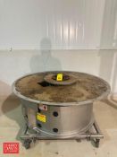 Midwestern S/S Vibratory Separator: 5' Diameter, Model: ME60S8-4-4-4, S/N: 0200-5007 - Rigging Fee: