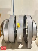 Assorted S/S Vibratory Separator Bodies, Including: (3) 5' Diameter and (2) 4’ Diameter - Rigging Fe