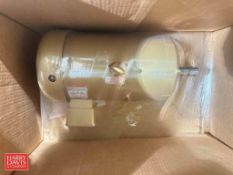 (2) NEW Baldor Motors, 2 HP 1,725 RPM Footed and 1.5 HP 1,150 RPM Footed - Rigging Fee: $200