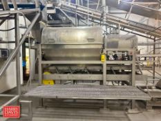S/S Grinder with Drive, S/S Vibratory Trough: 9' x 18