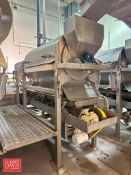 S/S Grinder with Drive, S/S Vibratory Trough: 9' x 18