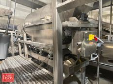 S/S Grinder with Drive, S/S Vibratory Trough: 10’ x 18” and Platform: 8