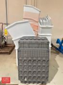 Portable Plastic Dry Ingredient Containers with Lids - Rigging Fee: $250