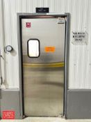 Eliason S/S Swinging Doors with Window: 7' x 35