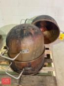 Savage 20 Gallon Copper Pots - Rigging Fee: $150