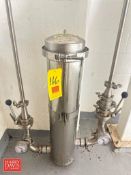 S/S Filter Housing, Butterfly and Check Valves and (2) Anderson 100 PSI Pressure Gauges - Rigging Fe