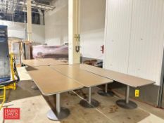 Tables: (4) 10' x 3' and (1) 12' x 3' - Rigging Fee: $650