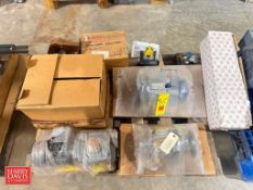 NEW Gear Reducing Drives, Actuators, Motors and Air Pressure Regulator - Rigging Fee: $350