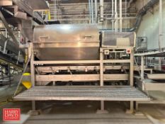 S/S Grinder with Drive, S/S Vibratory Trough: 9' x 18