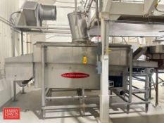 Heat and Control S/S Cooling Tunnel with Blower, Model: AAC-3008-PP, S/N: 186-1198 - Rigging Fee: $2