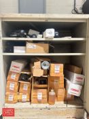 Assorted Water and Air Filters with Cabinet: 36” Width x 42