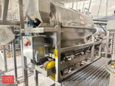 S/S Grinder with Drive, S/S Vibratory Trough: 10’ x 18” and Platform: 8