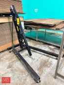 2-Ton Capacity Portable Folding Engine Hoist with 8-Ton Capacity, Long-Ram Jack - Rigging Fee: $150