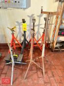 Assorted Pipe Stands - Rigging Fee: $240