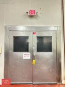 S/S Doors: 80” x 3’ with Windows - Rigging Fee: $300