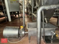 Alfa Laval Centrifugal Pump Model: LKH-10/157SSS, S/N: 128658 with 2.5 KW Motor and S/S Motor Cover