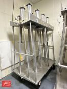 8-Station Portable S/S Cheese Wheel Press: 10