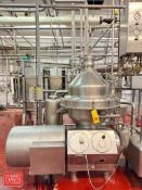 Alfa Laval Warm Milk Separator, Model: MRPX318-HGV, Bowl S/N: 2993953 - Rigging Fee: $3,500