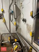 Endress + Hauser S/S Mass Flow Meter, Model: ProMass S, S/N: L8123802000, S/S Check Valve and S/S