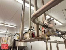 Positive Displacement Pump with Motor: Mounted on Ceiling Mounted Base and AC Tech Variable