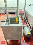 70 Gallon Tank with Centrifugal Pump with Motor and S/S Motor Cover - Rigging Fee: $250