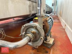 Centrifugal Pump with Crown Triton 7.5 HP 3,520 RPM Motor: Mounted on Base - Rigging Fee: $150