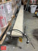 S/S Frame Belt Conveyor with Drive (Location: Edison, NJ) - Rigging Fee: $200