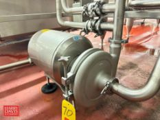 Centrifugal Pump with Motor and S/S Motor Cover: Mounted on S/S Base (Subject to BULK BID: Lot 65A)