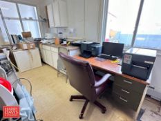 Desk: 5’ x 30