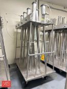 8-Station Portable S/S Cheese Wheel Press: 10