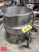 Alloy and Steel Fabrication of Canada 40 Gallon S/S Jacketed Kettle, Model: TRC-40