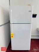 Frigidaire Refrigerator/Freezer, Model: FFTR2131QP0, S/N: 4A63608357 - Rigging Fee: $200