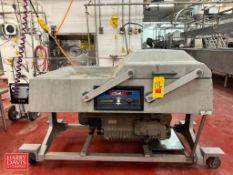 Ultravac Portable Dual-Chamber Bag Sealer, Model: UV-2100, S/N: 4473 - Rigging Fee: $200