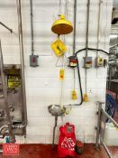 SEI/Bradley Emergency Eye Wash and Shower Station - Rigging Fee: $150