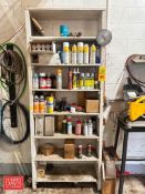 Assorted Spray Paint, S/S Cleaner, Sanitary Lubricants and Grease - Rigging Fee: $150