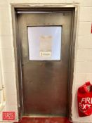 S/S Door: 80” x 35” with Window - Rigging Fee: $150