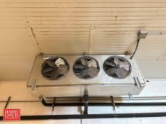 (2) Chandler 3-Fan Evaporators - Rigging Fee: $1,600