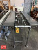 S/S Conveyor Frame: 96” Length x 35.5” Width (Location: Edison, NJ) - Rigging Fee: $125