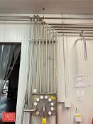 550’+ S/S Piping, Flowverter Station with Jumper, Clamps, Fittings and Pipe Hanger