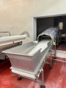 S/S Framed Conveyor with Inclined, Drive, S/S Drive Cover and S/S Hood: 16’ x 22